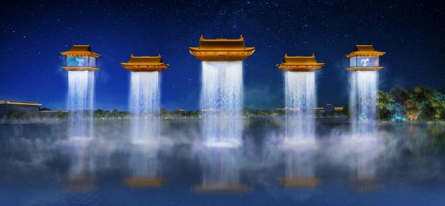 河南開封龍亭公園《夢歸汴梁》夜游項(xiàng)目(圖7)