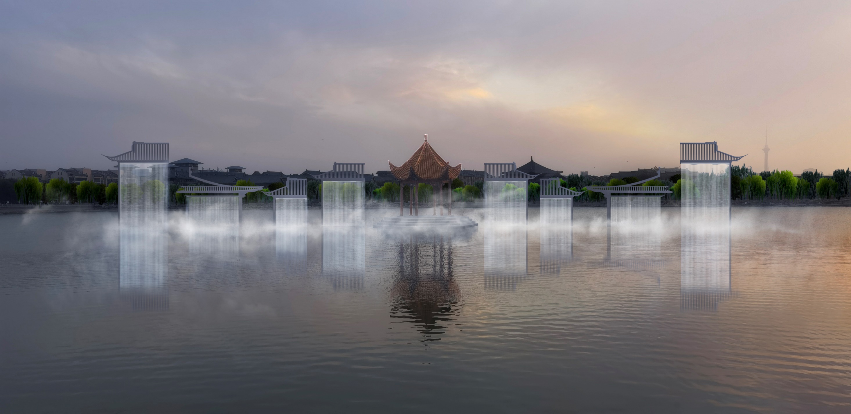 河南開封龍亭公園《夢歸汴梁》夜游項(xiàng)目(圖10)